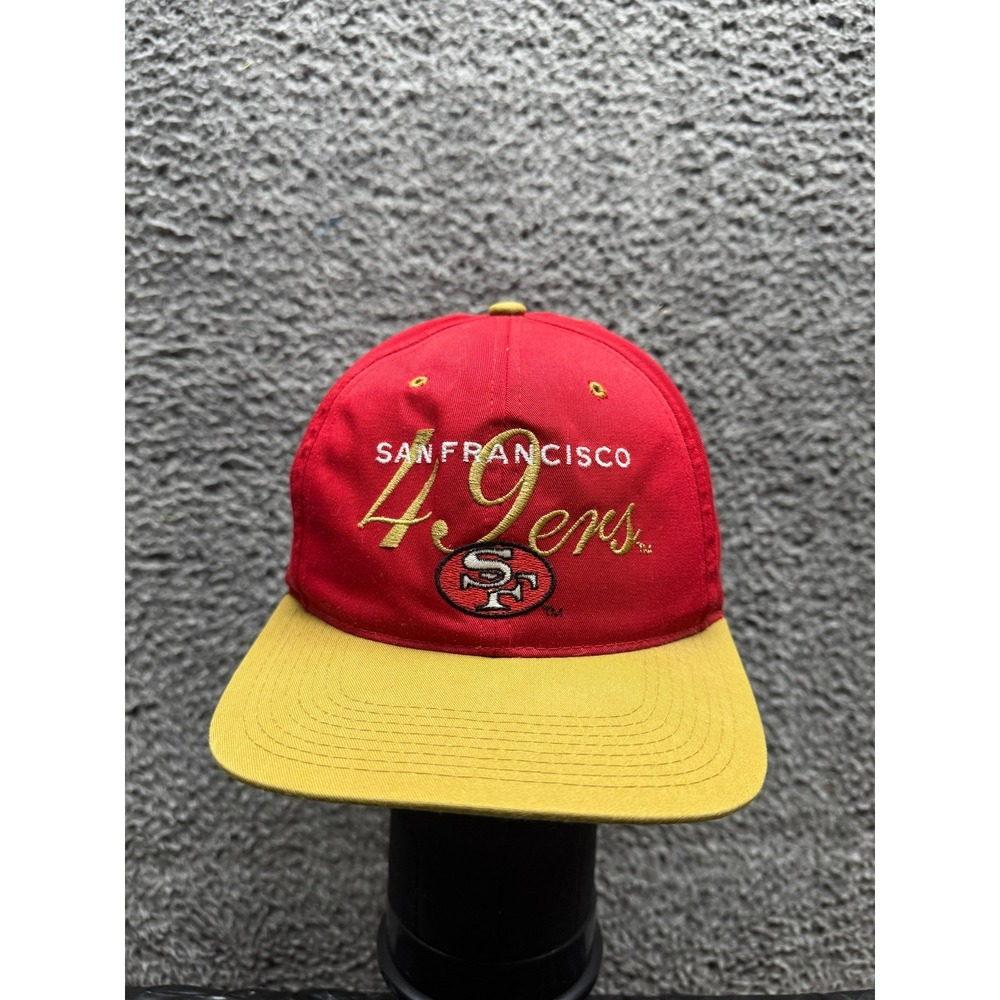 Vintage‎ Drew Pearson Companies San Francisco 49ers Snapback Hat Unisex One Size